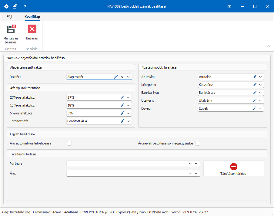 exp-informacios-kozpont-online-bejovo-szamlak-beallitasok